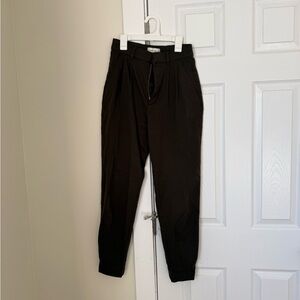 Abercrombie & Fitch Dark olive Dress Pants